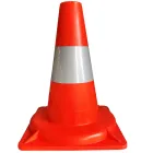 Pachołek drogowy 30cm U-23d | PCV, 0,4 kg, odblaskowy